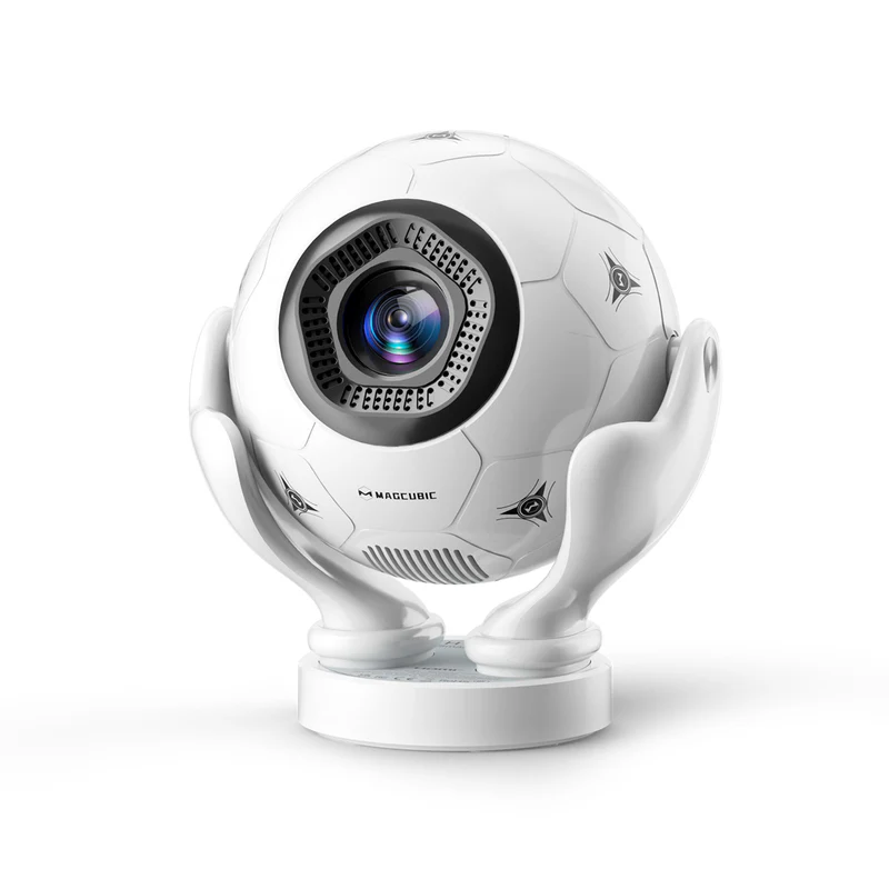 Magcubic HY320F 500ANSI Android 14 8K Projector Wifi6 BT5.4 Projector Creative Football Styling Movie Home Theater