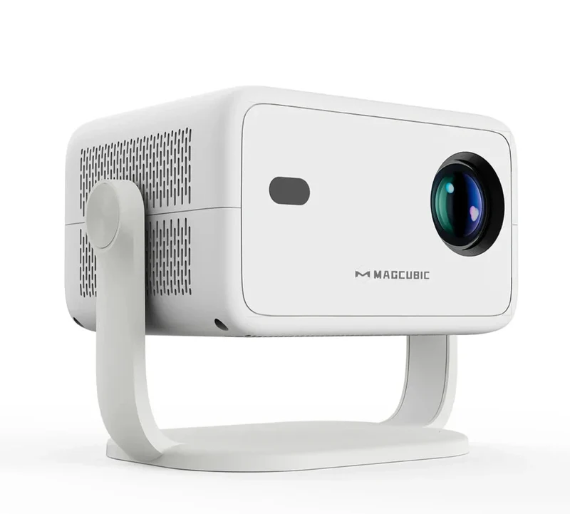 Magcubic L018 Portable Projector | 650 ANSI, 1080P Native, Android14,8K Support. 180° Rotation, Auto keystone/focus, WiFi 6, BT 5.4 for Home/Travel